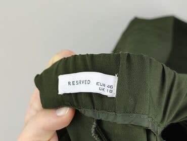 reserved ocieplane spodnie: Reserved, Spodnie materiałowe damskie, rozmiar 3XL — 5