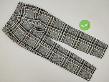 klapki p: H&M, Spodnie materiałowe damskie, rozmiar S — 3