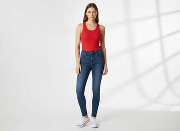 bluzki prazkowane: Bershka, Top damski, rozmiar S — 6