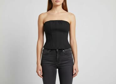 sukienki gorsetowa obcisla: Top damski, rozmiar S — 5