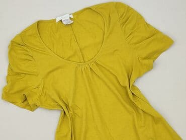 żółte bluzki z krótkim rękawem: Charlotte Russe, Bluzka damska, rozmiar L — 1