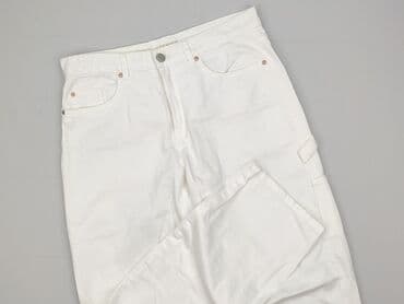 biale szerokie jeansy: DENIM JEANS, Jeansy damskie, rozmiar XL — 1