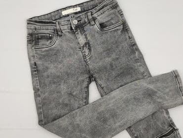 szerokie spodnie hello kitty: Jeansy damskie, rozmiar S — 1