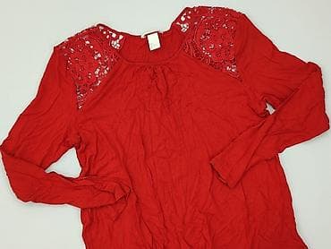 hm bluzka czerwona: H&M, Bluzka damska, rozmiar M — 1