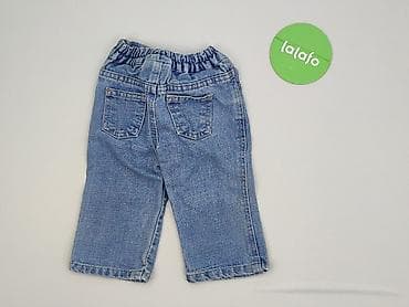 dresy odblaskowe: Spodnie jeansowe, 6-9 miesięcy, stan - Bardzo dobry — 3