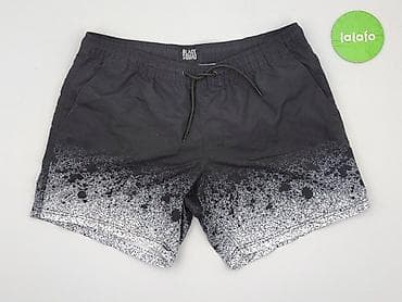 sinsay code: Black, Szorty kąpielowe dla mężczyzn, rozmiar M — 2