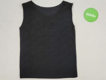 czarne bluzki z chokerem: Bluzka damska, S — 2