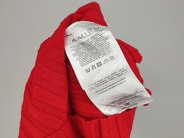 sweter czerwony: Amisu, Sweter damski, rozmiar L — 6