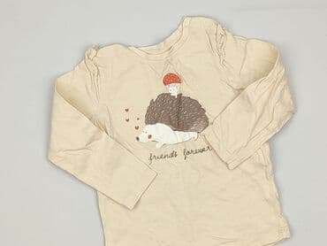 bluzka indygo: Blouse, Fox&Bunny, 1.5-2 years, 86-92 cm, condition - Perfect — 1