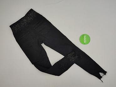 stradivarius cargo czarne: Jeansy damskie, rozmiar XS — 3