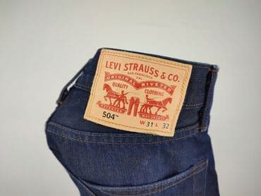 czerwone jeansy h m: Jeansy dla mężczyzn, L, Levi’s, stan - Idealny — 4