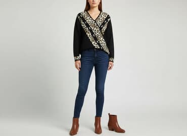 sweter panterka: Светр жіночий, розмір L — 6