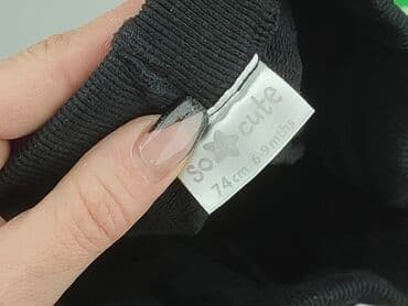 czarne rajstopy z wzorami: Sweatpants, So cute, 6-9 months, condition - Good — 4