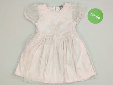 sukienka w geometryczne wzory: Dress, Little kids, 3-4 years, 98-104 cm, condition - Very good — 2
