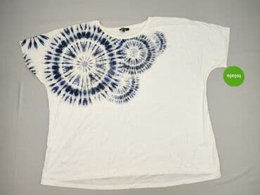 ubrania dla grubych: Ulla Popken, T-shirt damski, rozmiar 9XL — 2