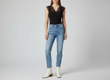 bluzki koronka allegro: Top damski, rozmiar S — 5