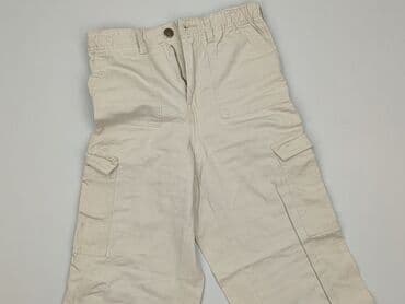 czarne wzorzyste rajstopy: Material trousers, Destination, 10 years, 140, condition - Very good — 1