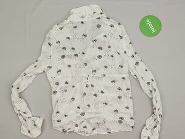 orsay, koszula damska, rozmiar s stan: używany rozmiar: s kolor: biały wady: wymaga czyszczenia dodatkowe informacje: należy pamiętać, że pomiary są wykonywane przez program, błąd może wynosić do 2 cm sposób dopasowa: Orsay, Women`s shirt, size S — 3