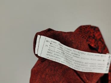 czerwone spodnie z wysokim stanem zara: Zara, Брюки жіночі, розмір S — 6