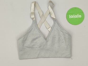 biustonosz 80 c: Top sportowy / biustonosz bez fiszbin - Kolor: jasnoszary melanż - — 2