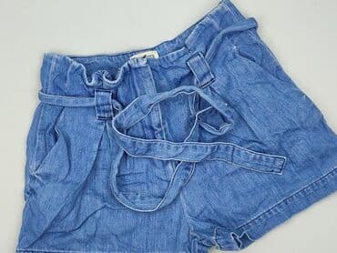 spodenki jeansowe z wysokim stanem pull and bear: Szorty damskie, rozmiar S — 1