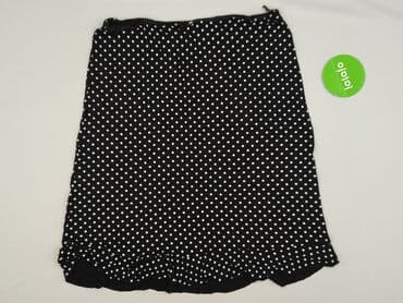 spódnice czarne w białe groszki: Спідниця жіноча, розмір 2XL — 3