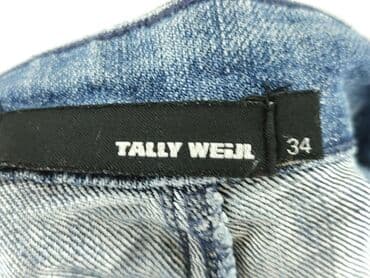 jeansy damskie z kokardkami: Tally Weijl, Szorty damskie, rozmiar XS — 4
