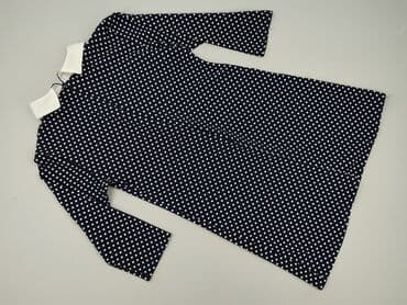 granatowa sukienka z białym kołnierzykiem: Sukienka damska, rozmiar M — 3