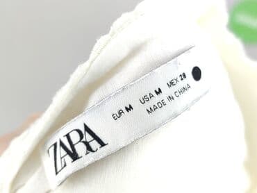 biała sukienka dzianinowa zara: Zara, Tunika damska, rozmiar M — 4