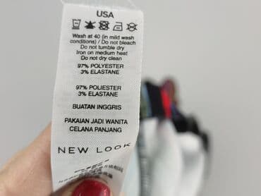 spodnie hello kitty primark: New Look Curves, Spodnie materiałowe damskie, XL — 5