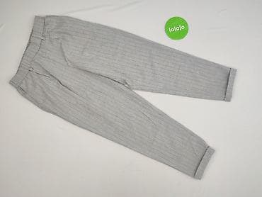 spodnie grawik: Bershka, Spodnie materiałowe damskie, rozmiar M — 2