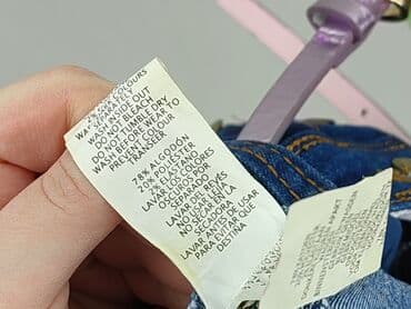 majtki do stroju kąpielowego wysoki stan: Denim Co, Szorty damskie, S — 5