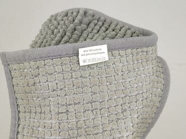 kapcie na szeroką stopę dziecka: Szary dywanik/wycieraczka z mikrofibry z wypukłą, pętelkową strukturą — 4