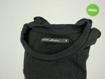 czarne t shirty damskie w serek: House, T-shirt damski, rozmiar M — 4