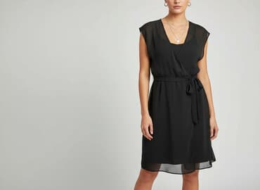 eleganckie sukienki szyfonowe na wesele: Promod, Sukienka damska, rozmiar S — 6