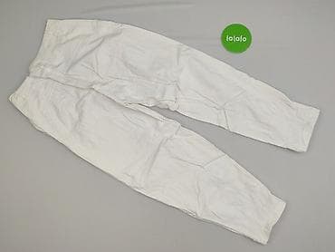 cargo wide leg: Terranova, Spodnie materiałowe damskie, rozmiar S — 3