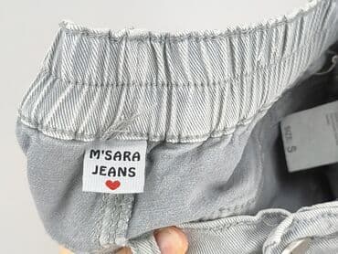 srebrne legginsy: Jeansy damskie, S — 5