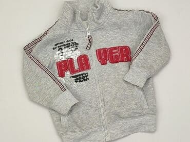 kurtki z puchu gęsiego: Sweatshirt, 1.5-2 years, 86-92 cm, condition - Good — 1