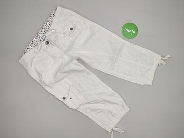 spodni: White, Spodnie 3/4 damskie, rozmiar L — 2