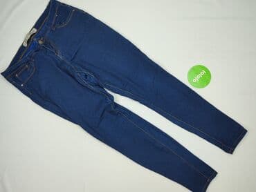 wide leg jeans: Jeansy damskie, rozmiar M — 2