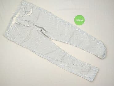 Women: Beloved, Material trousers for women, size XL (EU 42) — 2