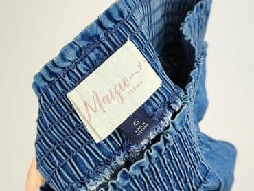 szerokie spodenki jeansowe damskie: Szorty damskie, rozmiar XS — 6