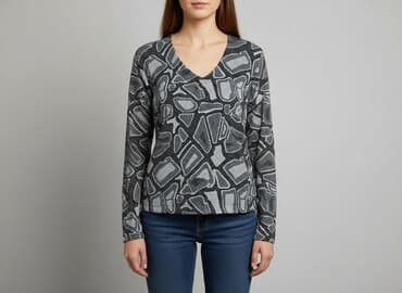 bluzki damskie dopasowane: Bluzka damska, rozmiar M — 6