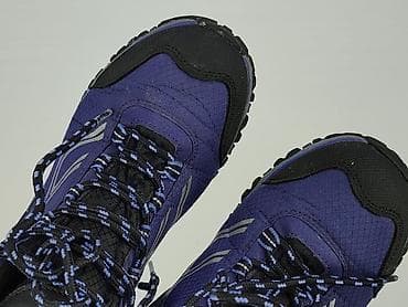 ccc zimowe: Damskie buty trekkingowe/mid hiking – kolor fioletowo‑czarny z szarymi — 5