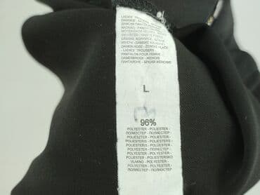 długie spodnie damskie dla wysokich: Spodnie materiałowe damskie, rozmiar L — 4