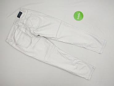 bluzki białe basic: Top Secret, Spodnie materiałowe damskie, rozmiar L — 3