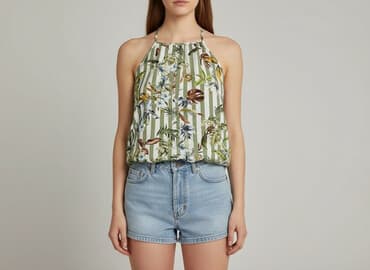 reserved t shirty w paski: Reserved, Top damski, rozmiar XS — 8