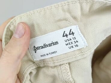 stradivarius spodnie dla wysokich: Stradivarius, Material trousers for women, size 2XL (EU 44) — 5