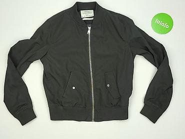 kurtki dzinsowe: Bershka, Kurtka bomberka damska, rozmiar S — 3