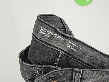 esmara kurtki: Spodnie jeansowe, DenimCo, 10 lat, 140, stan - Idealny — 4